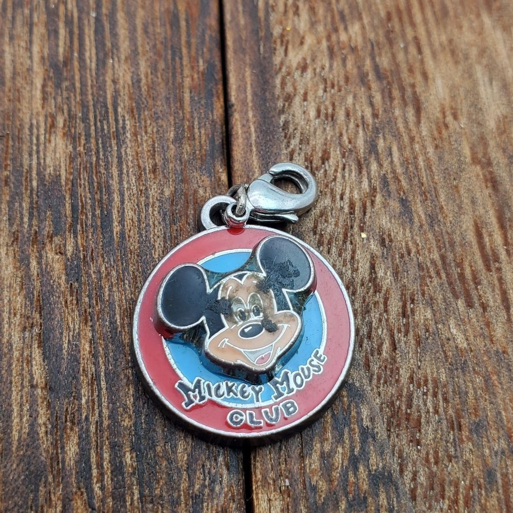 Disney parks collectible charm for bracelet or‎ necklace mickey mouse club rare